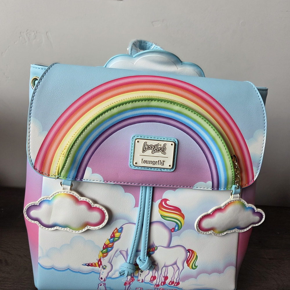 LISA FRANK UNICORN LOUNGEFLY